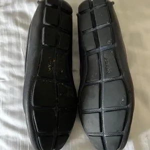 PRADA NAVY RIDERS. IN EXCELLENT CONDITION. WORN HANDFUL OF TIMES. Prada | Shoes | Prada Navy Riders In Excellent Condition  main image 2